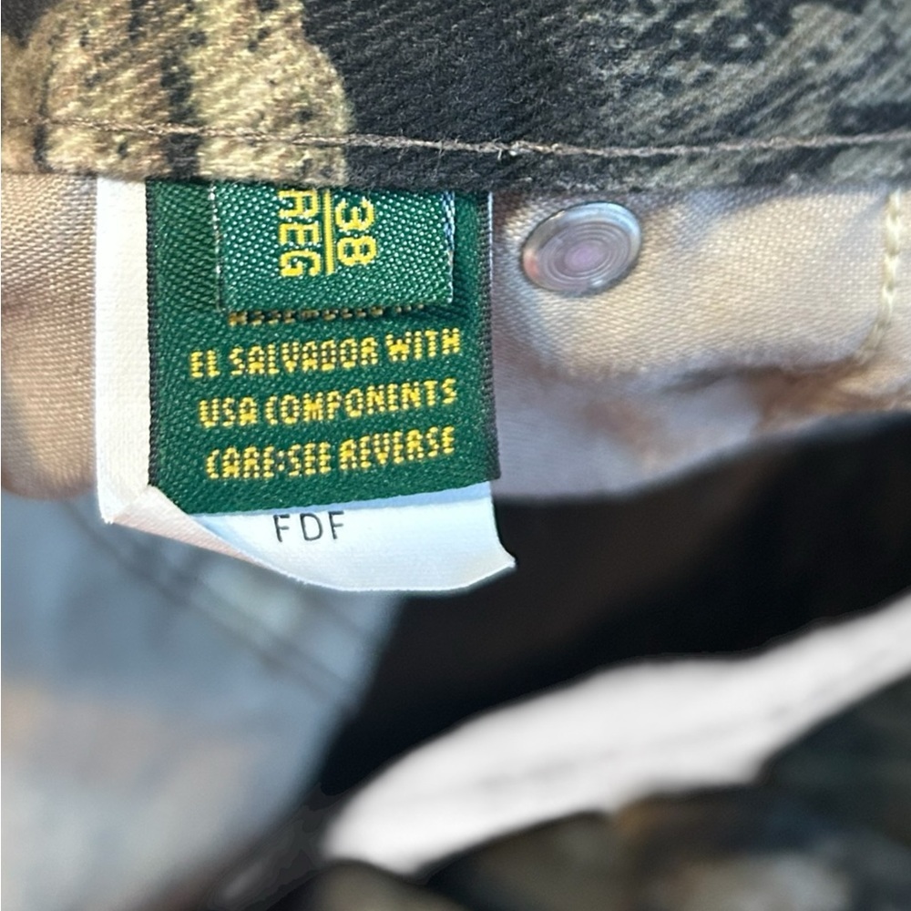 Vintage Cabela’s Mossy Oak Camo Pants Men’s 38 Hunting Outdoor Y2K - Picture 6 of 12